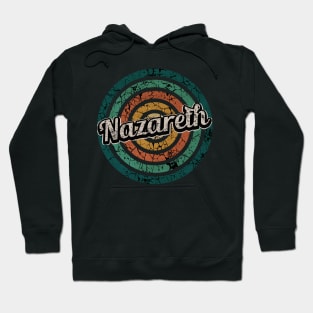 Nazareth // Retro Circle Crack Vintage Hoodie